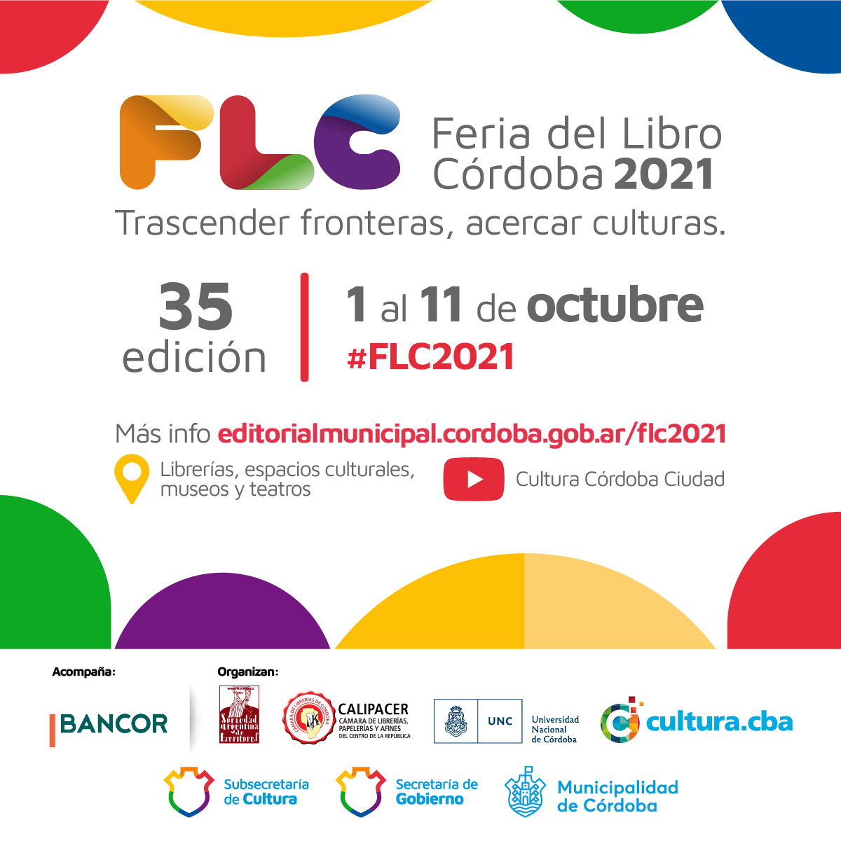 Comienza la Feria del Libro Córdoba 2021